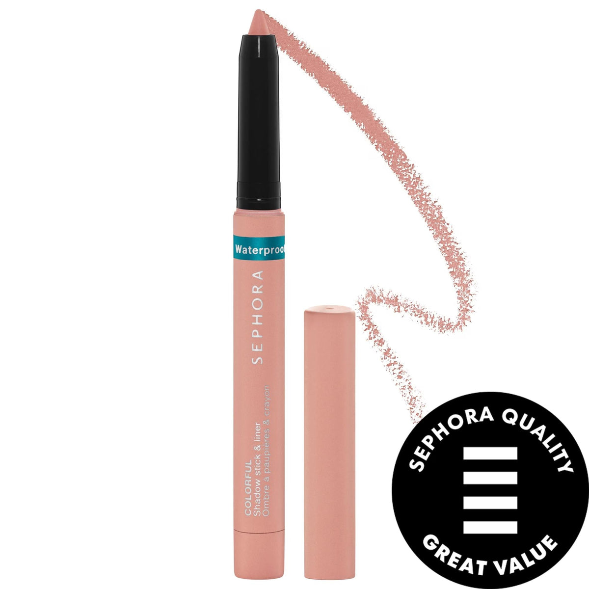 Sephora Colorful Waterproof Eyeshadow & Eyeliner Multi-Stick: Long-Lasting, Smudge-Proof Eye Makeup for All-Day Wear, Easy Application