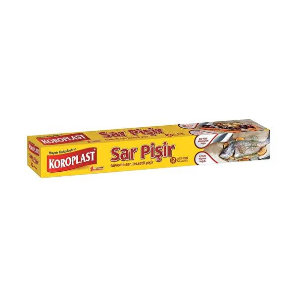 Koroplast Parchment Paper for Baking - 12 Pre-cut Sheets, Non-stick Baking Supplies, Oven Cooking Accessories
