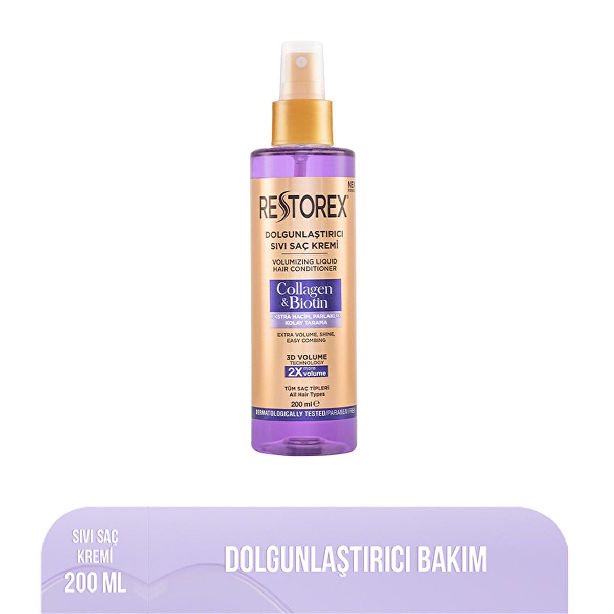 Restorex Hair Care Cream with Collagen & Biotin - Volumizing, Nourishing, and Strengthening for All Hair Types