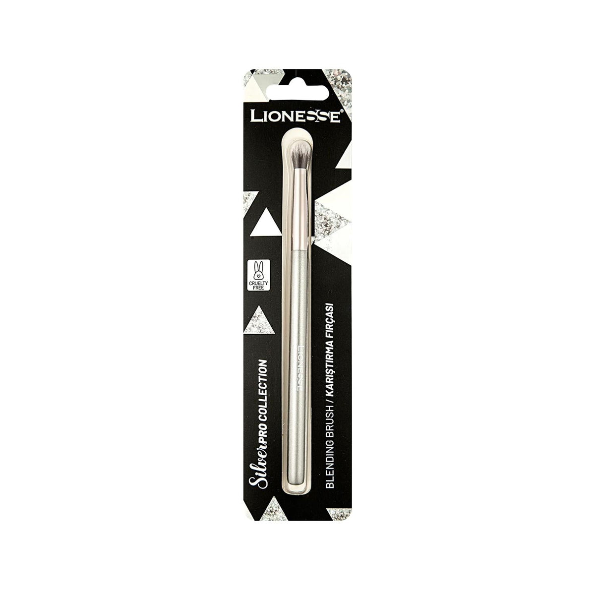 Lionesse Silver Collection Mixing Brush - Luxury Culinary Baking Tool with Antimicrobial Properties