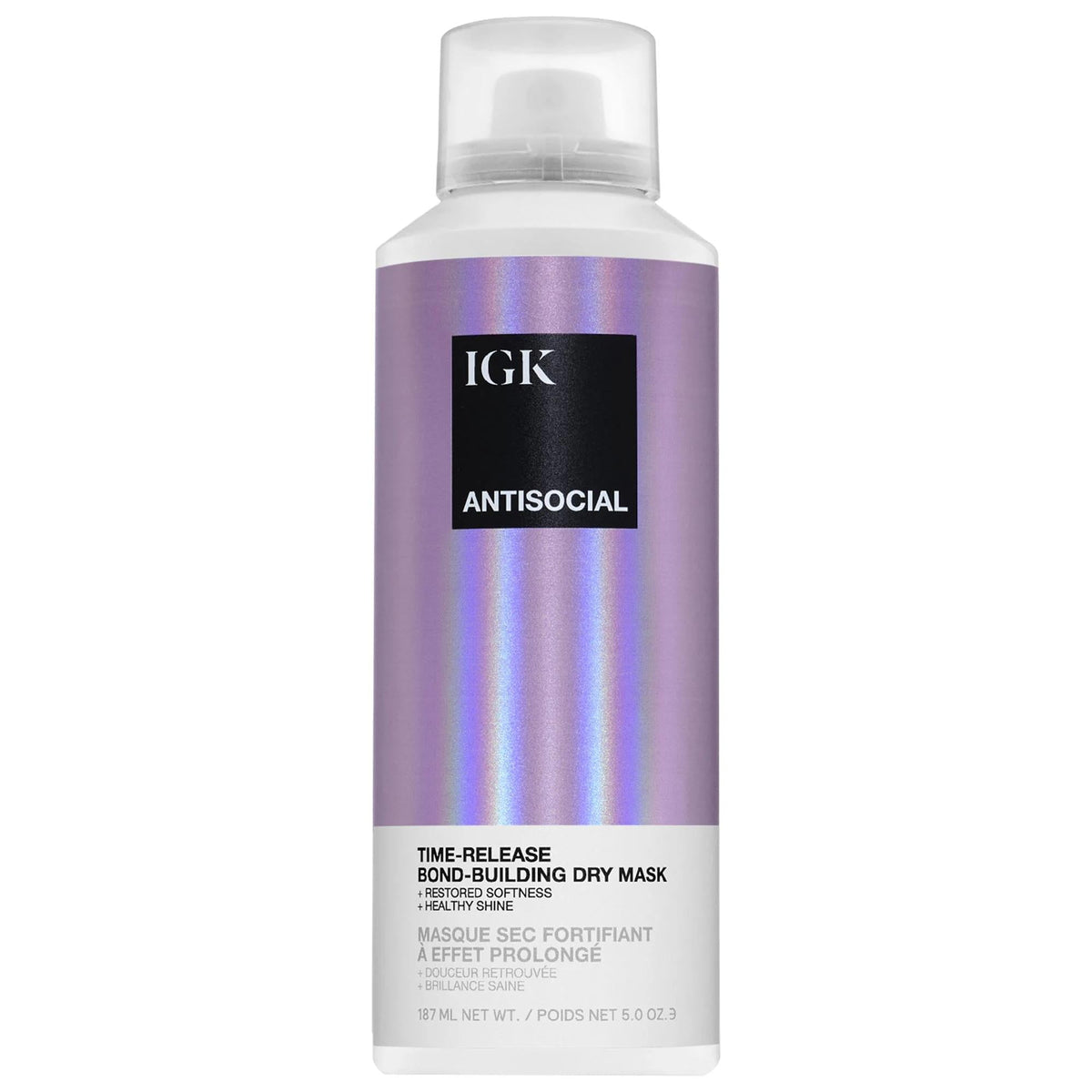 Antisocial Leave-In Dry Hair Mask - Repair & Nourish with Bond-Building Technology, Vegan & Cruelty-Free