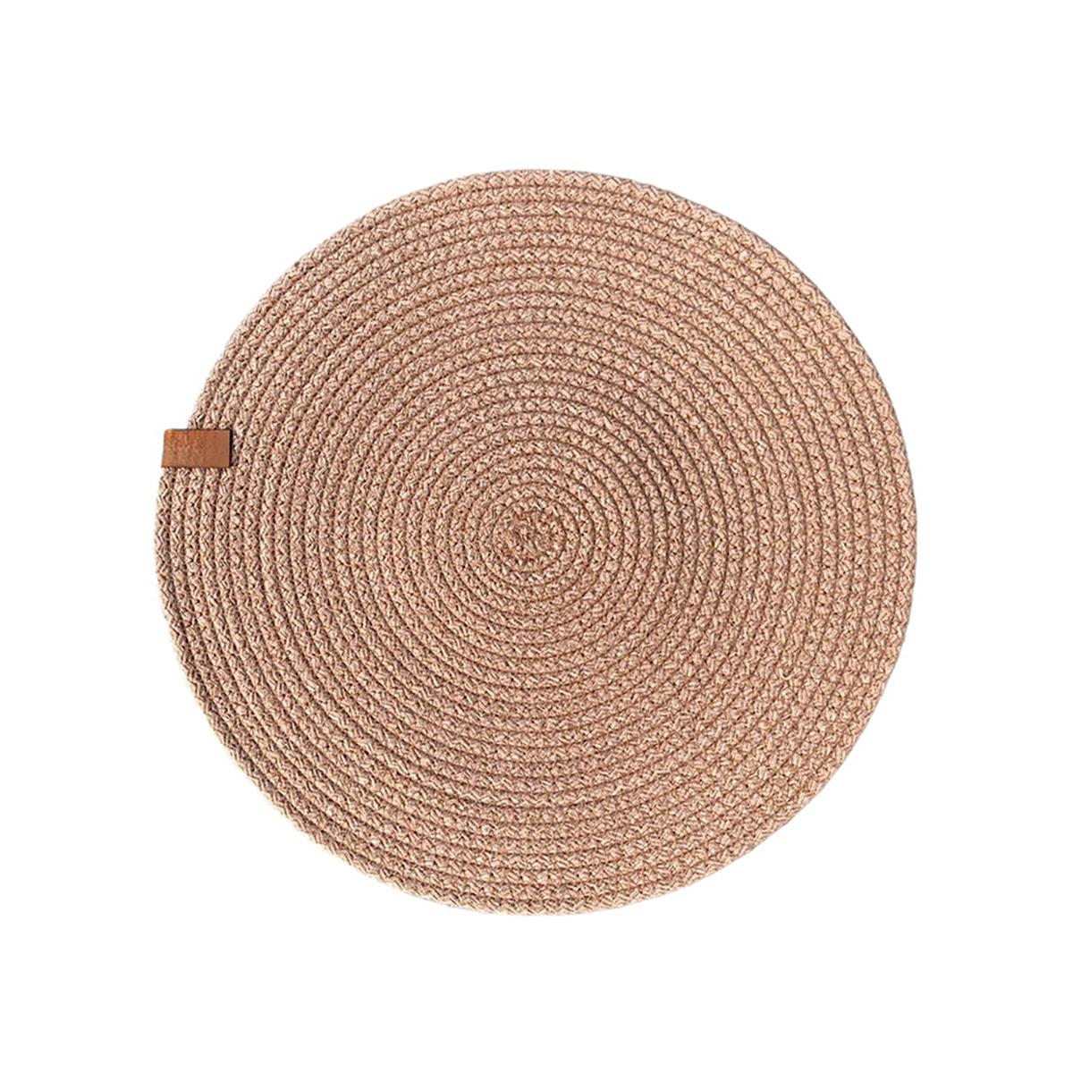 Luna Cucina Washable Wicker Placemat - 32 cm Durable Kitchen Accessory