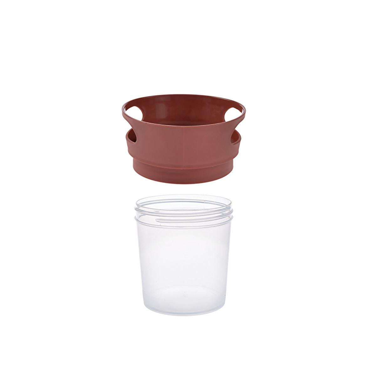 Babyjem Spill-Proof Snack Container for Kids - Antibacterial Fabric Cover, Easy to Use, Ideal for Travel and Daily Use