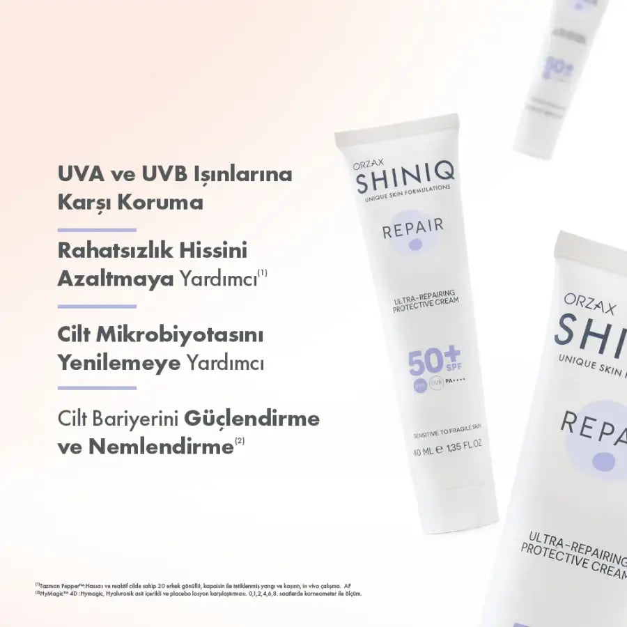 Shiniq Protective & Restorative Sunscreen Cream SPF 50+ 40 ml