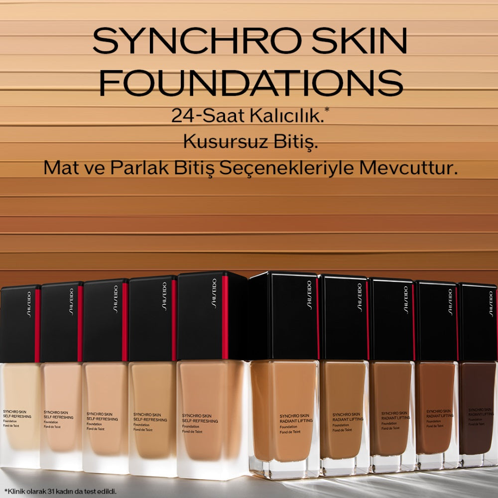 Shiseido Synchro Skin Self Refreshing Foundation 330 Bamboo 30ml