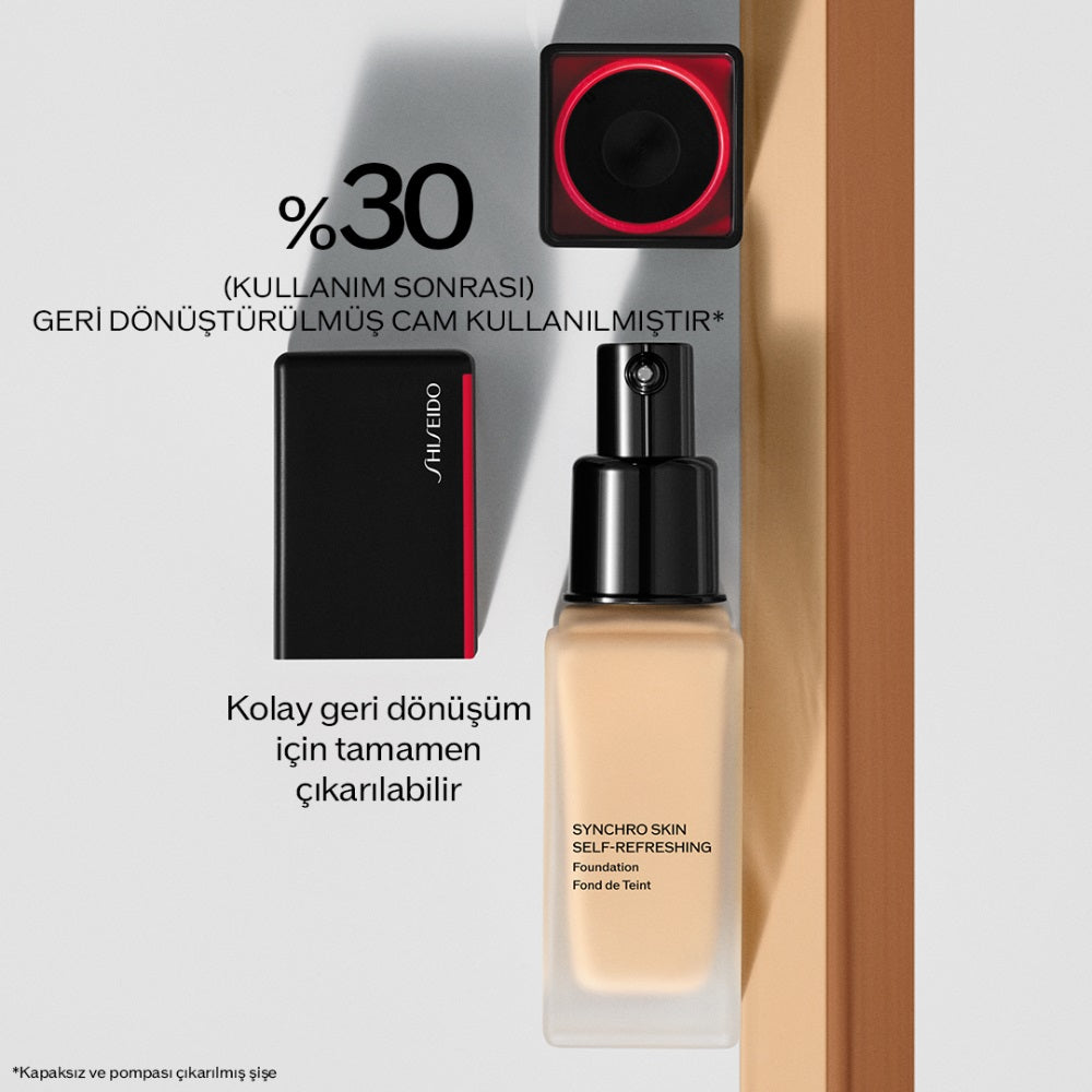 Shiseido Synchro Skin Self-Refreshing Foundation 350 Maple 30ml