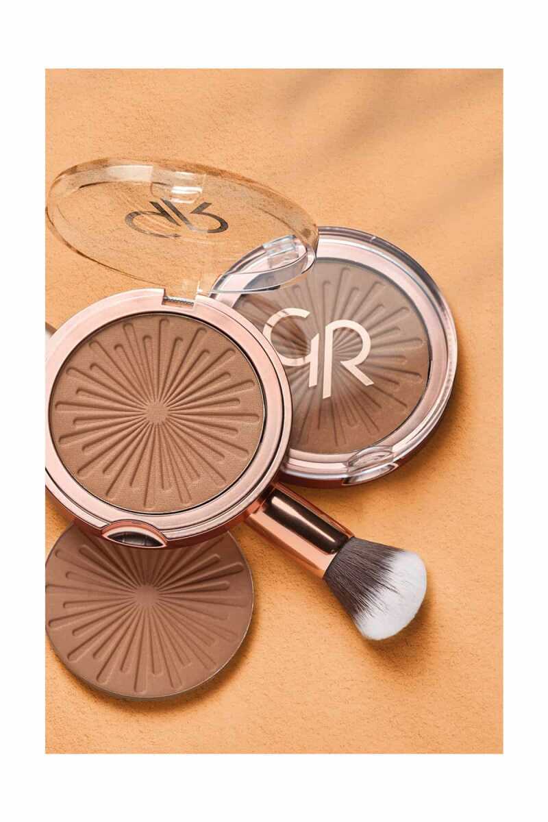 Golden Rose Sun Bright Bronzer Powder in 04 Sunset 9g