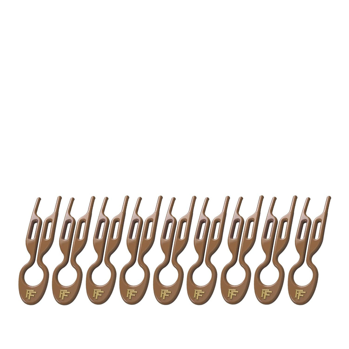 Fiona Franchimon No 1 Hairpin in Mochaccino 9-Pack