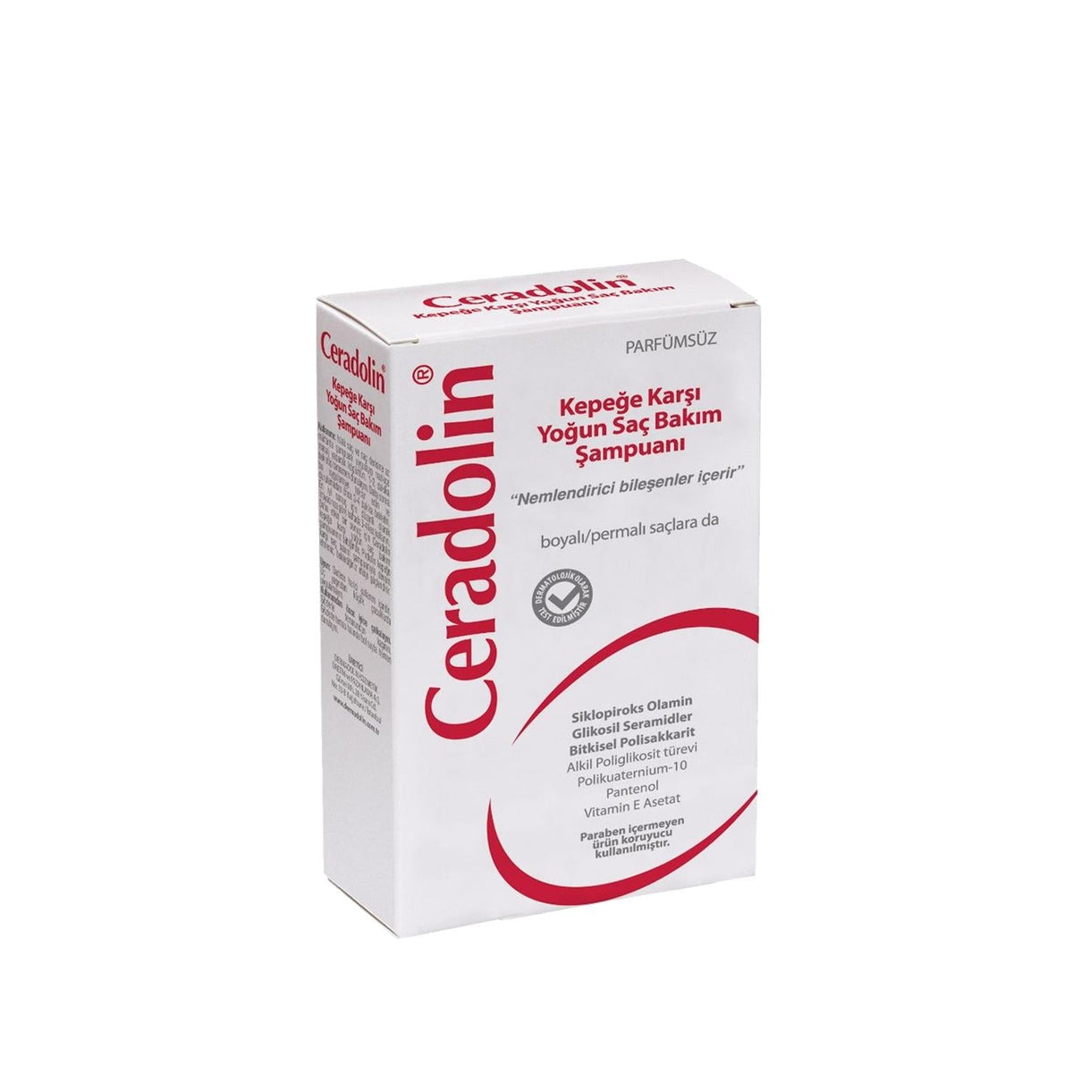 Ceradolin Anti-Dandruff Shampoo - Intense Hair Care for Dandruff Relief, 5.07 fl oz