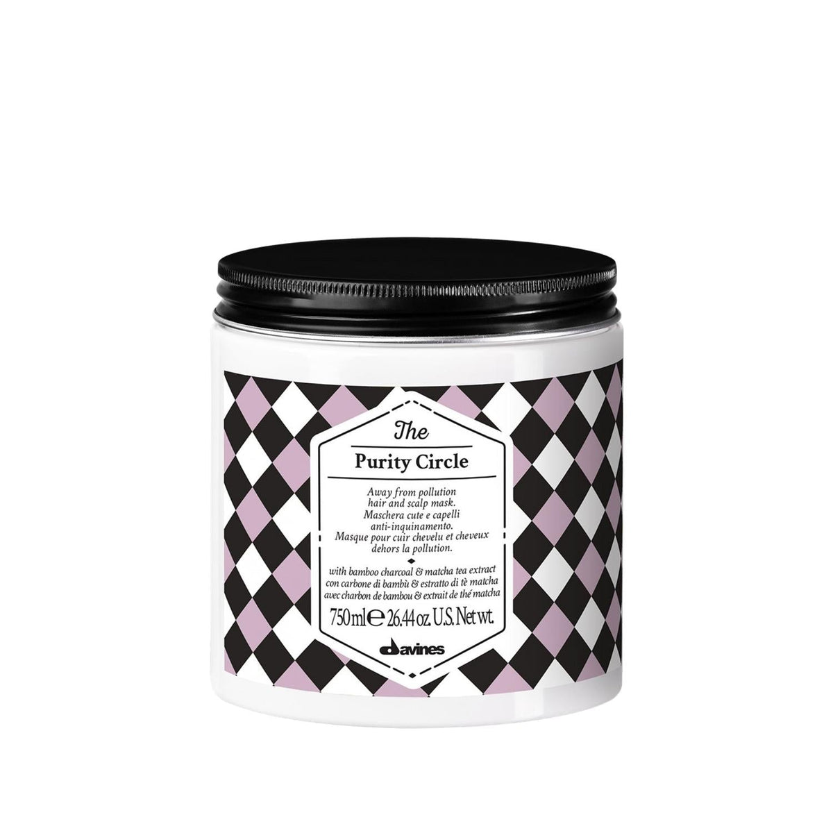 Davines Purifying Hair Care Mask - 25.4 fl oz Deep Cleansing & Nourishing Treatment for Healthy Hair