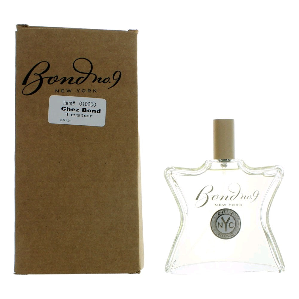 Bond No. 9 Chez Bond, 3.3 oz EDP Spray for Men TESTER