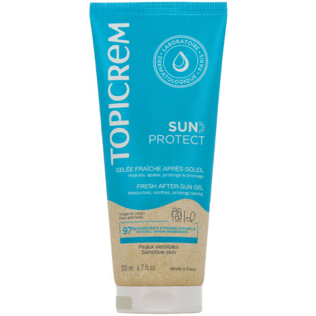 Topicrem Sun Protect Fresh After-Sun Gel Soothing Moisturizer 200 ml