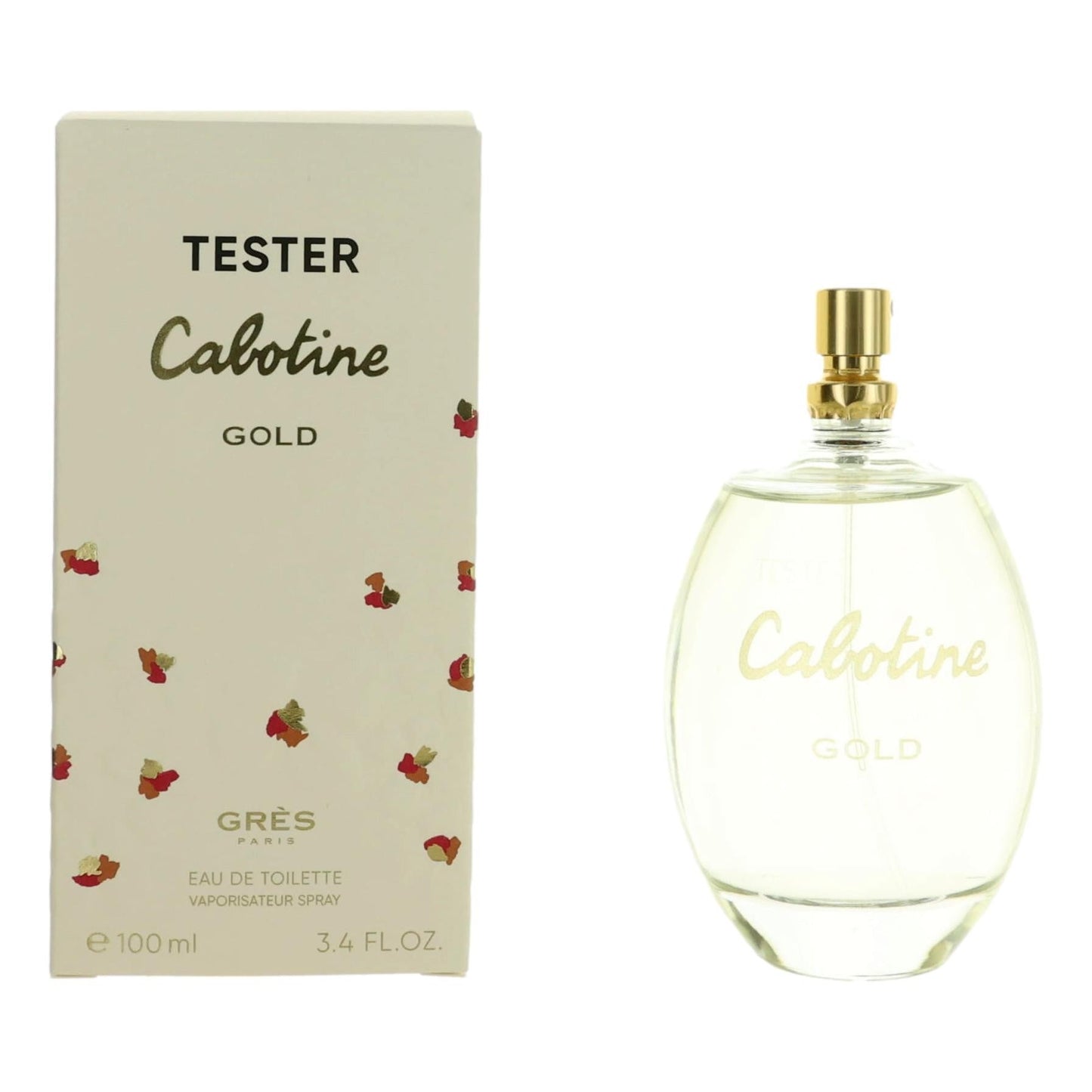 Cabotine Gold, 3.4 oz EDT Spray for Women Tester