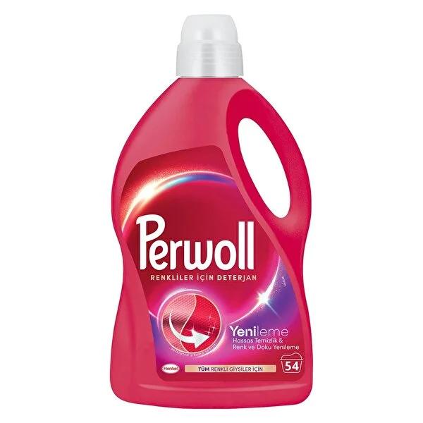 Perwoll Color Revitalize Liquid Laundry Detergent: Keep Colors Vibrant, Repair Fibers, Eco-Friendly - 50 Loads