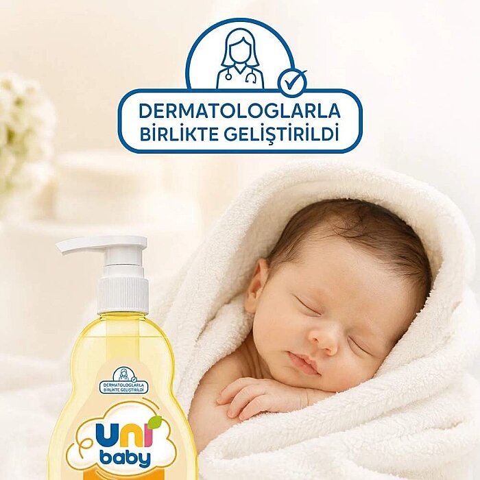 Uni Baby Sensitive Hair & Body Wash Gentle Cleansing 200 ml