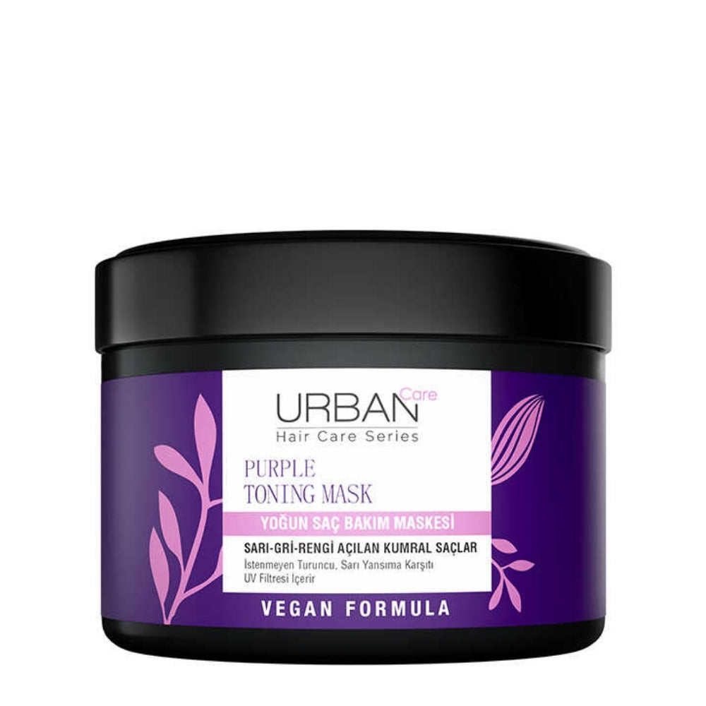 Urban Care Purple Hair Mask for Shine & Anti-Frizz 230ml