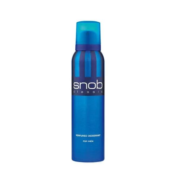 Snob Men's Deodorant Classic Fragrance 150ml - Long-Lasting Freshness for Confident Men