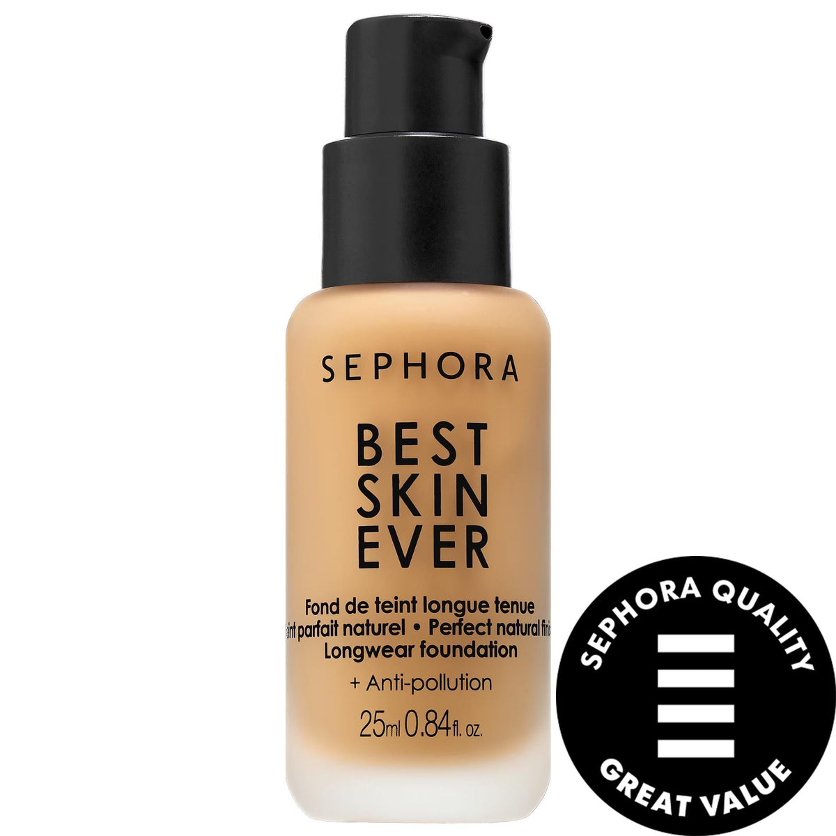 Best Skin Ever Liquid Foundation - Natural Finish, 12-Hour Hydration & Anti-Pollution - Best Skin Ever