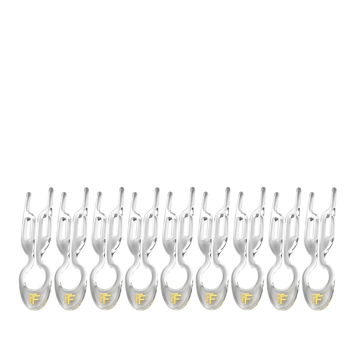 Fiona Franchimon Nº 1 Hairpin Transparent Hair Tool 9 Count