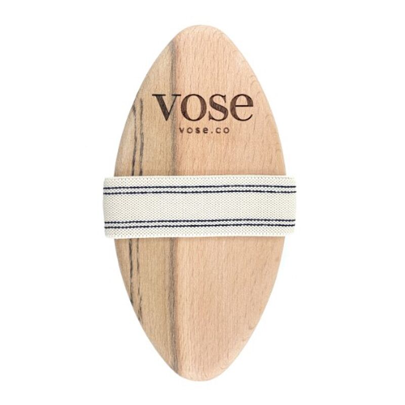 Vose Vanilla Natural Horse Hair Body Brush