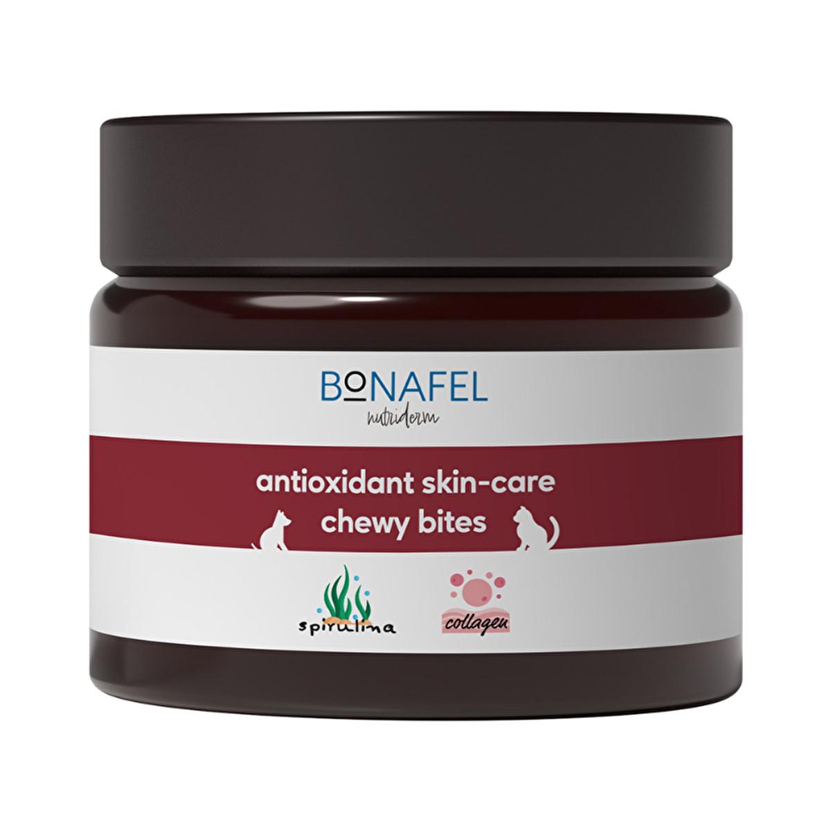 Bonafel Pet Supplement Tablets for Cats & Dogs - Spirulina & Collagen for Healthy Skin, Coat & Joints - Natural Immune System Support