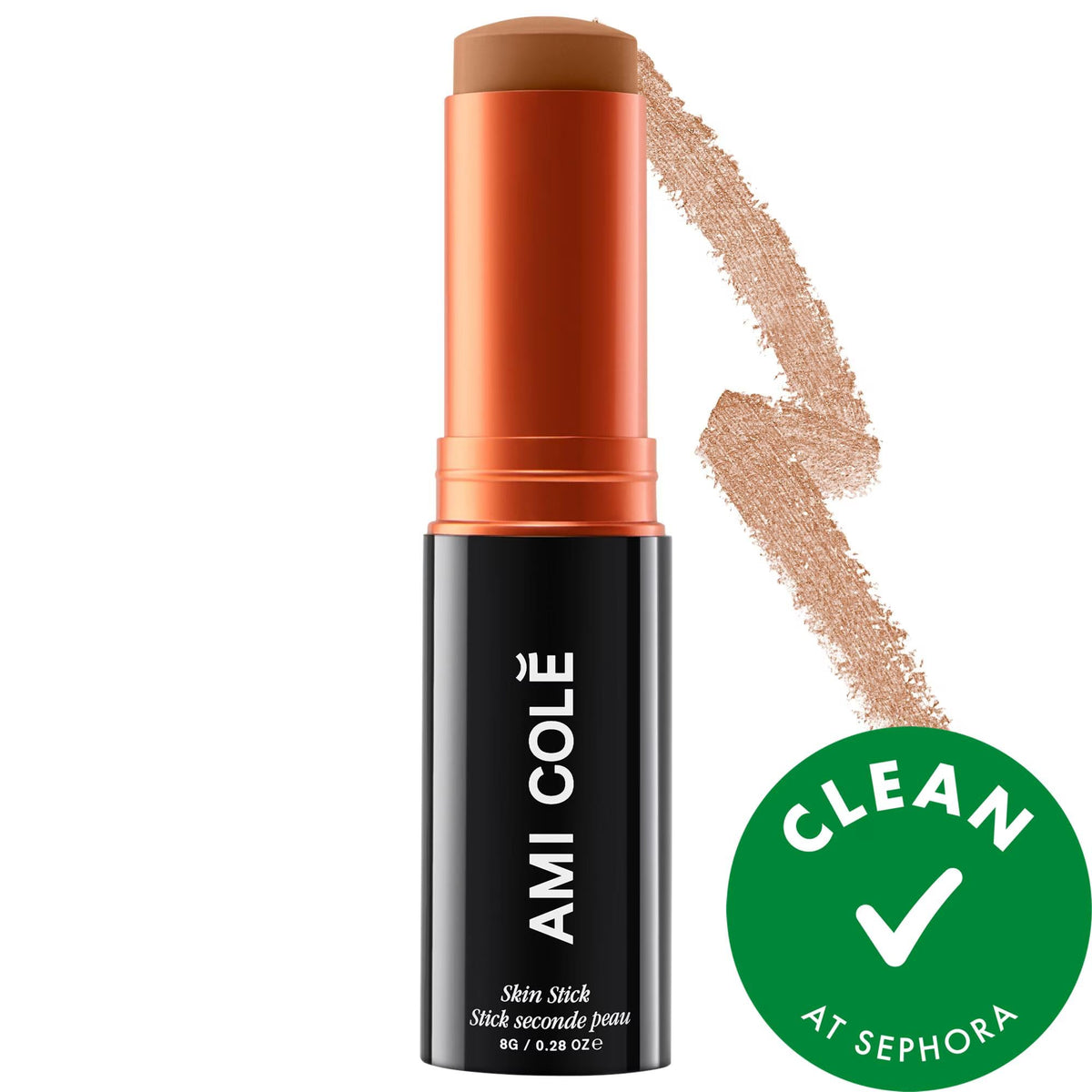 Skin-Enhancing Lightweight & Blurring Foundation Stick - Natural Finish, Buildable Coverage, Skincare-Infused Makeup