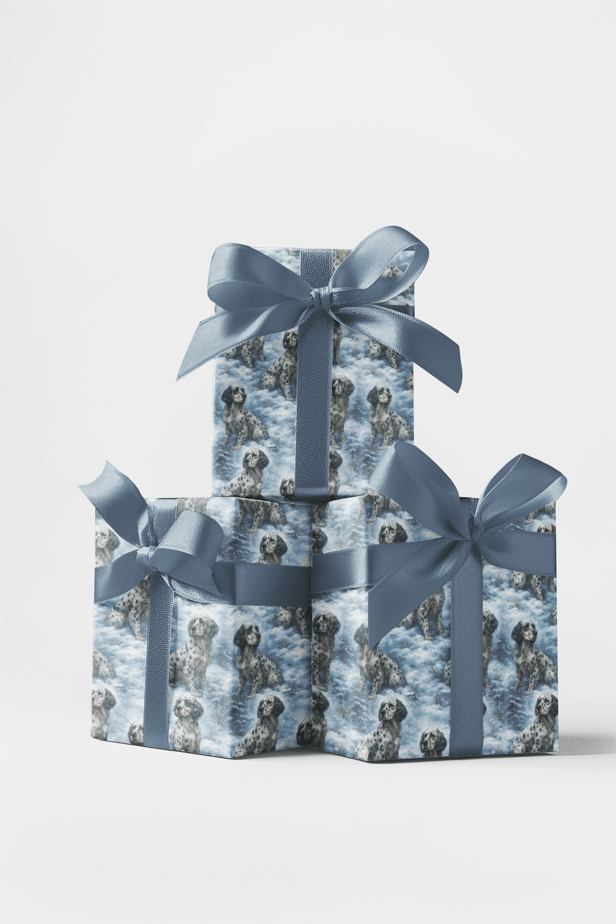 Snowy Spots & Cheer Wrapping Paper
