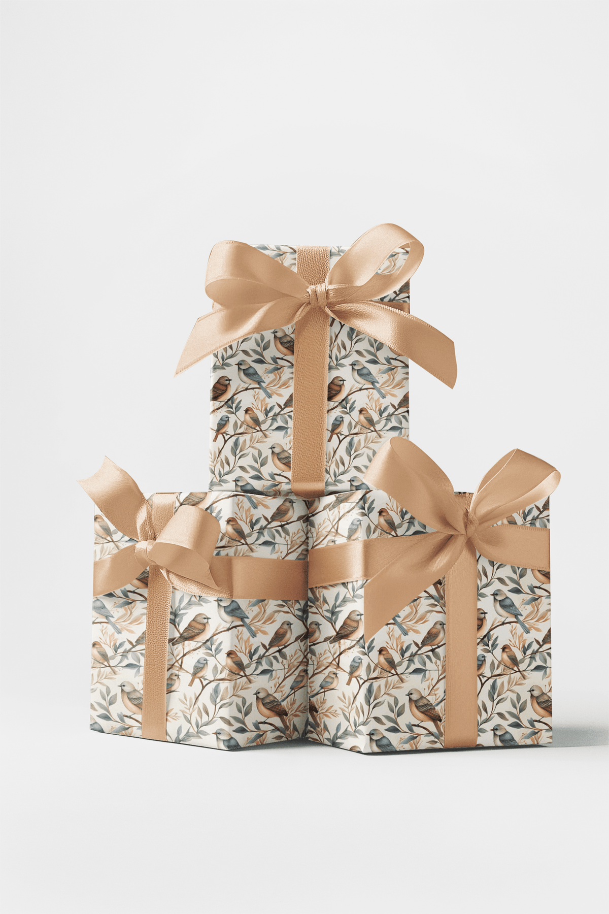 Perch & Leaf Wrapping Paper