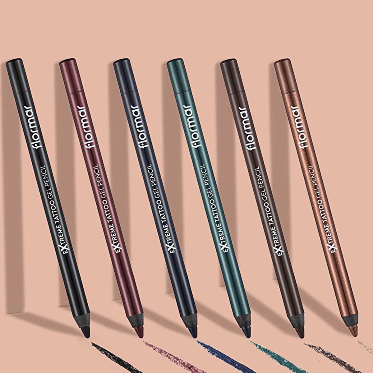 Flormar Extreme Tattoo Waterproof Gel Eyeliner - Long-Lasting, Smudge-Proof Eye Makeup