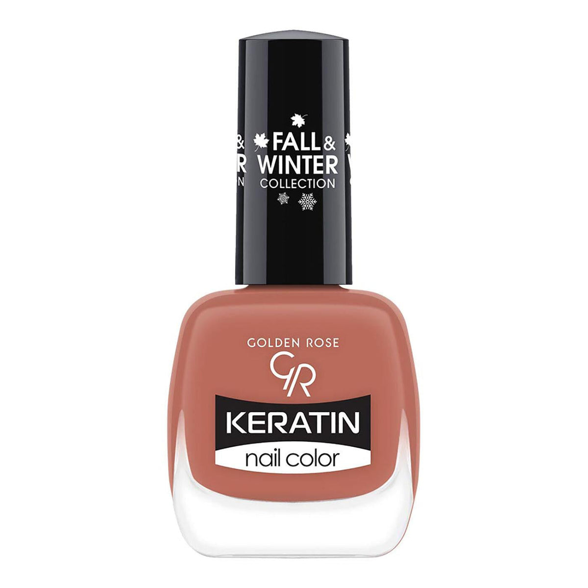 Golden Rose Keratin Nail Polish in Shade 208 for Glossy Nails