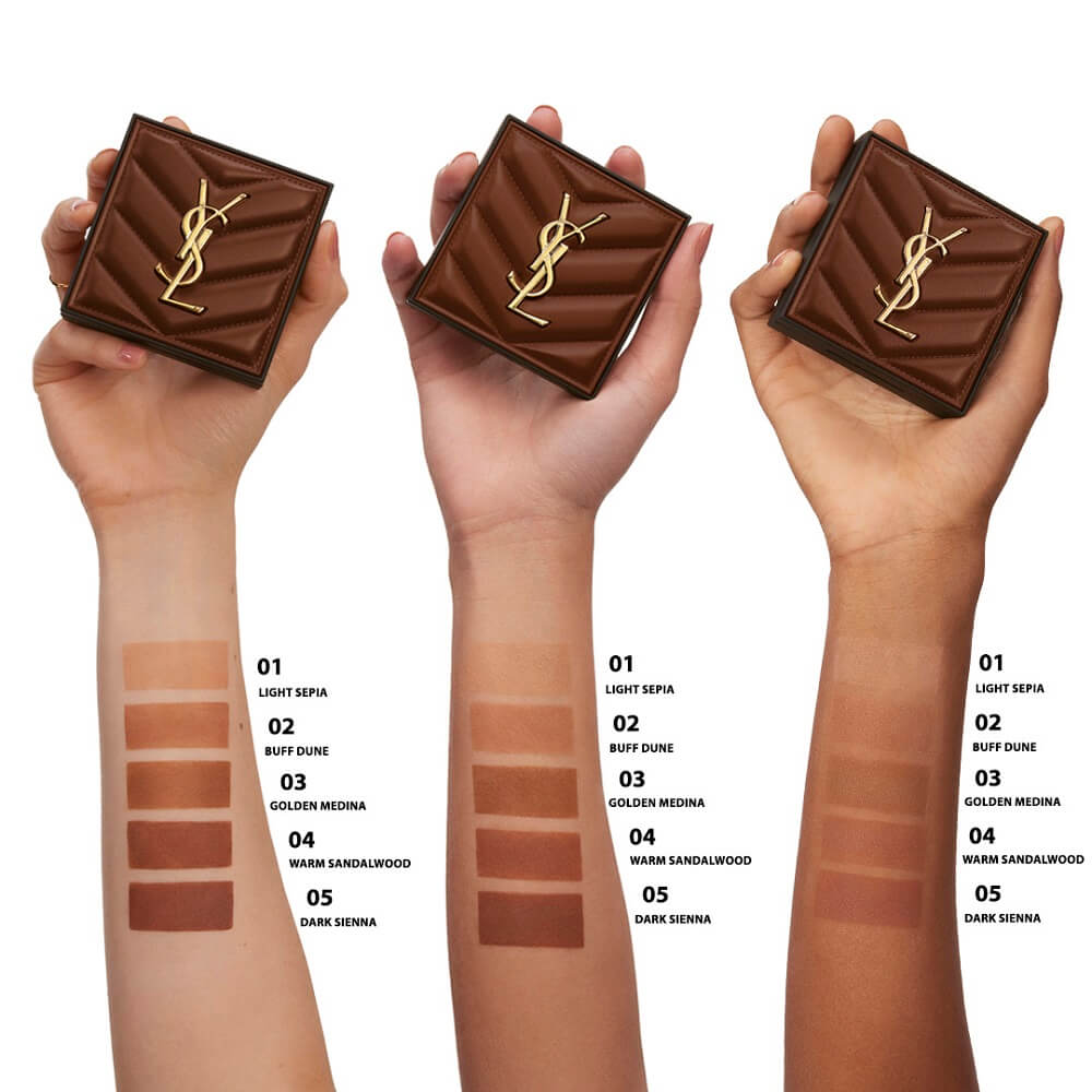 YSL All Hours Hyper Finish Bronzer 02 Natural Glow 8.5g