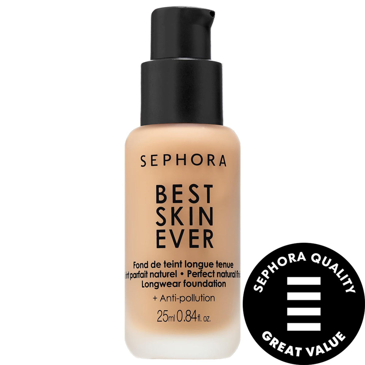 Best Skin Ever Liquid Foundation - Natural Finish, Long-Lasting Hydration & Anti-Pollution Protection