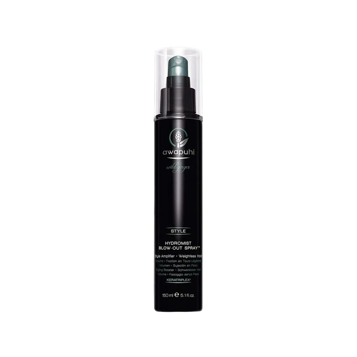 Paul Mitchell Awapuhi Wild Ginger Hydromist Blow-Out Spray - Hydrating Hair Care for Blow-Drying, 150ml