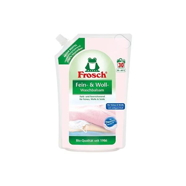 Frosch Wool & Delicate Fabric Laundry Detergent: Gentle Clean, Color Protection, Sensitive Skin - 30 Loads