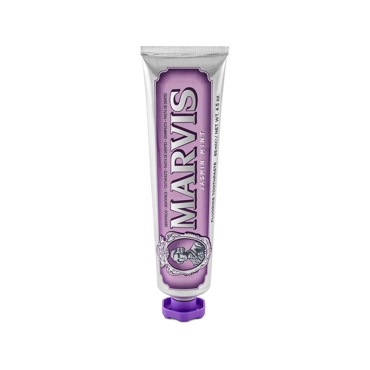 Marvis Jasmin Mint + Xylitol Toothpaste - Premium Oral Care with Xylitol, 85ml
